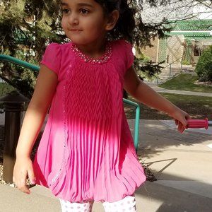 Party top for 1-2 year old girl